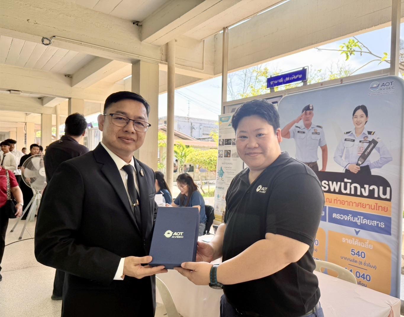 บรท. ร่วมออกบูธในงานปัจฉิมนิเทศและงาน Job fair 2026 ณ วิทยาลัยเทคนิคสมุทรปราการ