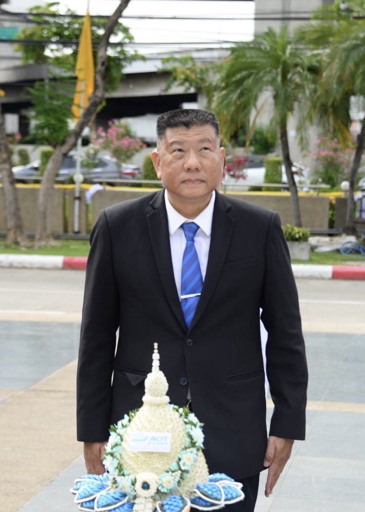 กกจ. เข้าร่วมพิธีวางพานพุ่มถวายสักการะพระอนุสาวรีย์ จอมพล สมเด็จพระเจ้าบรมวงศ์เธอ เจ้าฟ้าจักรพงษ์ภูวนารถ กรมหลวงพิศณุโลกประชานารถ เนื่องในโอกาสวันครบรอบการดำเนินงาน 45 ปี ทอท.