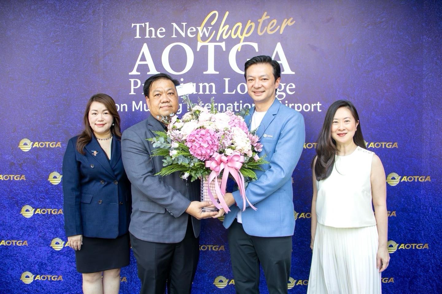 บรท. ร่วมงาน The New Chapter AOTGA Premium Lounge Don Mueang International Airport