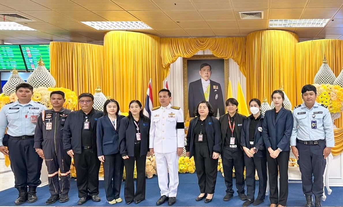 บรท. ฝ่ายปฏิบัติการท่าอากาศยานเชียงใหม่ (ฝชม.) เข้าร่วมพิธีถวายพระพรชัยมงคล และพิธีถวายสัตย์ปฏิญาณเพื่อเป็นพนักงานที่ดีและพลังของแผ่นดิน เนื่องในโอกาสวันเฉลิมพระชนมพรรษา พระบาทสมเด็จพระเจ้าอยู่หัว 28 กรกฎาคม 2569