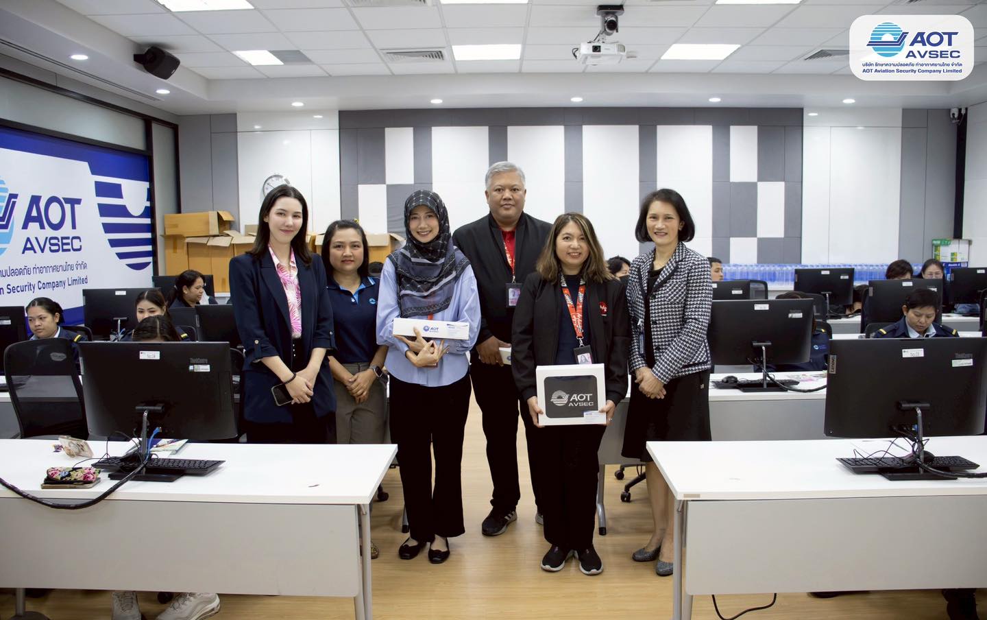 บรท. ฝ่ายปฏิบัติการท่าอากาศยานดอนเมือง งานรักษาความปลอดภัยสายการบิน อบรมหลักสูตร Safety Management System (SMS) และ Emergency Response Plan (ERP)